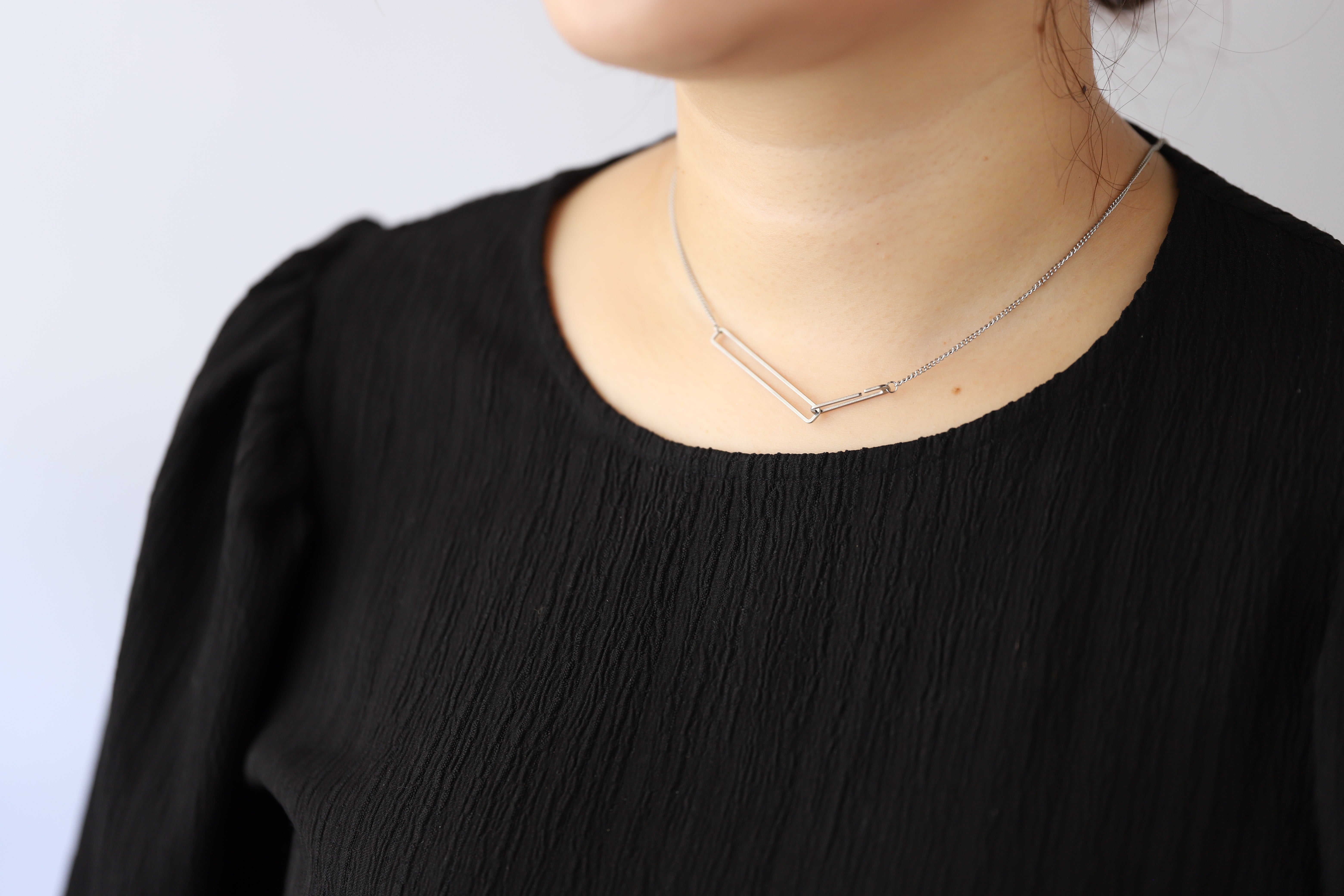【関税・送料無料】Shapes Studio★HERRINGBONEダブルネックレス to/SHAPES necklace -Semicircle- – 大寺幸八郎商店